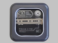 東京メトロ、日比谷線と銀座線の新グッズ発売 画像