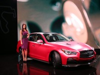 【モスクワモーターショー14】インフィニティは Q50 一色、オールージュも登場 画像