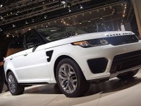 【モスクワモーターショー14】ランドローバー最強のSUV、レンジローバー スポーツ SVR［詳細画像］ 画像