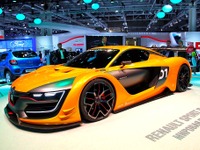 【モスクワモーターショー14】3.8L V6ツインターボ搭載、レースデビューは来年…ルノースポール R.S.01［詳細画像］ 画像