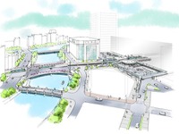 広島駅南口再整備の基本方針まとまる…広電を高架化 画像