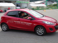 【白馬EV・PHVワンダーランド14】デミオRE レンジエクステンダーが一般向け初試乗会 画像