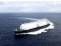 日本郵船や中部電力など、新LNG船を「勢州丸」と命名…豪州や北米からの輸送に従事 画像