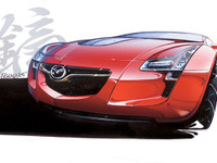 【デトロイトモーターショー06】マツダ、高性能スポーツクーペ かぶら を出品 画像