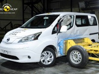 【ユーロNCAP】日産の商用EV、e-NV200 …3つ星と低い評価 画像