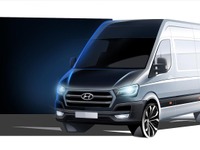 ヒュンダイ、H350 を予告…欧州専用の商用車 画像