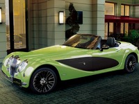 光岡×伊勢丹、ヒミコ 限定コラボモデルを発表…タータン柄を内外装に加飾 画像