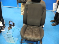 【国際物流総合展14】JUKIのスリープバスター、シートに座るだけで眠気を事前に察知して警告 画像