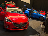 【マツダ デミオ 新型発表】東京ミッドタウン デザインタッチ で実車展示…10月17日から 画像