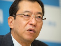 自工会池会長、円安でも「輸出はすぐに増えない」 画像