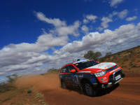 【オーストラレーシアン・サファリ14】三菱アウトランダーPHEV、レグ1は17位…足回り固め臨む 画像