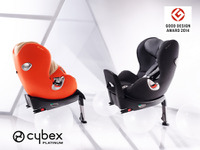 【グッドデザイン14】独CYBEX社のチャイルドシート「SIRONA」が受賞 画像