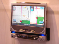 【CES 06】三洋も1DIN・AV一体型ナビ参入に積極的な展開 画像