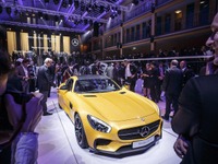 【パリモーターショー14】メルセデス-AMG GT、初公開…AMGはスポーツカーブランドへ 画像