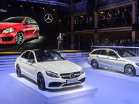 【パリモーターショー14】メルセデス-AMG C63 、初公開…510hpツインターボは AMG GT 譲り 画像