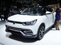 【パリモーターショー14】韓国 サンヨン、XIV-エア 初公開…2015年市販のSUVを示唆 画像