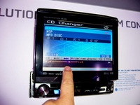 【CES 06】好評のパルスタッチコントロールが進化…アルパイン 画像