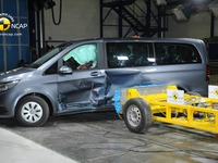 【ユーロNCAP】メルセデス Vクラス 新型、最高評価の5つ星 画像