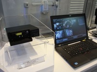 【CEATEC 14】8台同時装着もできる、クラリオンのバス・トラ向けドラレコ 画像