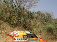 【パリダカ06】レグ13…セネガル入り、三菱アルファンが1位堅持 画像