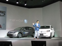 【VW e-up!/e-ゴルフ 発表】庄司社長「EVはマルチパワートレインの選択肢のひとつ」 画像