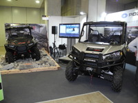 【RISCON14】米国製 小型軽量オフロードビークル…来春導入のホワイトハウス、「日本に合わせ改良」 画像