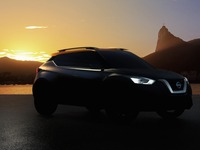 【サンパウロモーターショー14】日産の新コンセプトカー、2度目の予告…SUVシルエットが見えた 画像