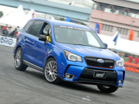 フォレスター STI 発表直前…お台場を走った!その走りと詳細をチェック 画像
