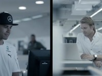 ロズベルグ と ハミルトン、F1 以外でこんな対決［動画］ 画像