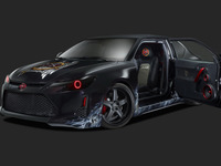 【SEMAショー14】サイオン tC がヘビメタ「スレイヤー」仕様に変身 画像