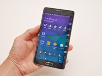 「GALAXY Note Edge」を使ってみた…エッジスクリーンでアプリ立ち上げを時短 画像