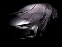 【ロサンゼルスモーターショー14】アウディの新コンセプトカー、最新予告…表情見えた 画像