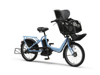 ヤマハ、幼児2人が乗れる電動アシスト自転車「PAS」の2015年モデルを発表 画像