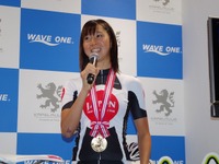 【サイクルモード14】トライアスロン全日本チャンピオン佐藤優香がトークショーで愛車自慢 画像