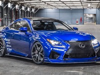 【SEMAショー14】レクサス RC F、早くもカスタマイズ…ワイドボディ以外で勝負 画像