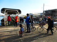 自転車を船に載せて東京湾クルーズ…千葉市などがサイクルシップを運航実験 画像
