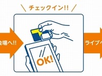 ライブ会場に“スマートイン”…Tカードが入場チケットになる「Tチケット」 画像