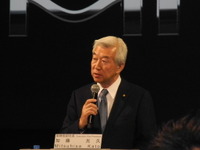 【トヨタ MIRAI 発表】加藤副社長、水素インフラ「トヨタはやらない。餅は餅屋に任せる」 画像