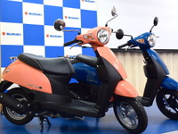【スズキ レッツ 新型発表】新エンジンで燃費を高めたロングセラー50cc 画像