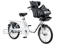 パナソニック、幼児2人同乗電動アシスト自転車 ギュット・ミニ・DX を改良 画像