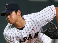 【スズキ日米野球14】メジャーに力を見せつけた、大谷選手の160キロ奪三振ショー 画像