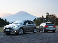 【BMW 2シリーズ アクティブ ツアラー 発表】MINIのアーキテクチャー採用、ブランド初のMPV［写真蔵］ 画像