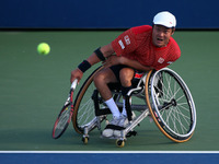 錦織圭選手のコーチ、マイケル・チャン…車いすテニス世界王者と夢対決 画像