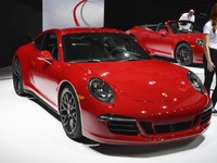 【ロサンゼルスモーターショー14】ポルシェ 911 カレラ GTS、初公開…430psにパワーアップ 画像
