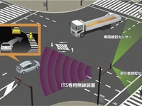 【トヨタの安全技術】ITS無線通信による協調型運転支援システム、2015年導入へ 画像