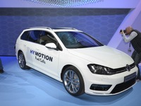 【ロサンゼルスモーターショー14】VW、6年ぶりに燃料電池車を発表…ゴルフ ベースのハイモーション 画像