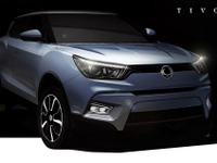 韓国サンヨンの新型BセグSUV、車名は「チボリ」…2015年発売へ 画像