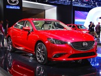 【ロサンゼルスモーターショー14】マツダ アテンザ 改良新型…安全、質感、デザインすべてが進化［詳細画像］ 画像