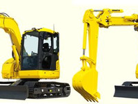 コマツ、オフロード法2014年基準適合の小型油圧ショベルを発売 画像