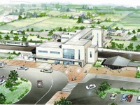 花輪線の大更駅、2018年春リニューアルへ 画像